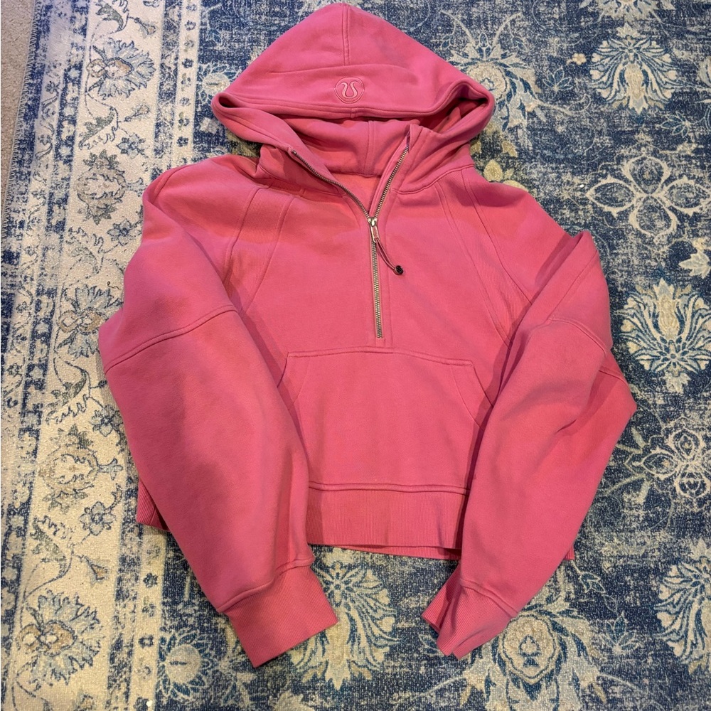 Lululemon scuba half zip hoodie